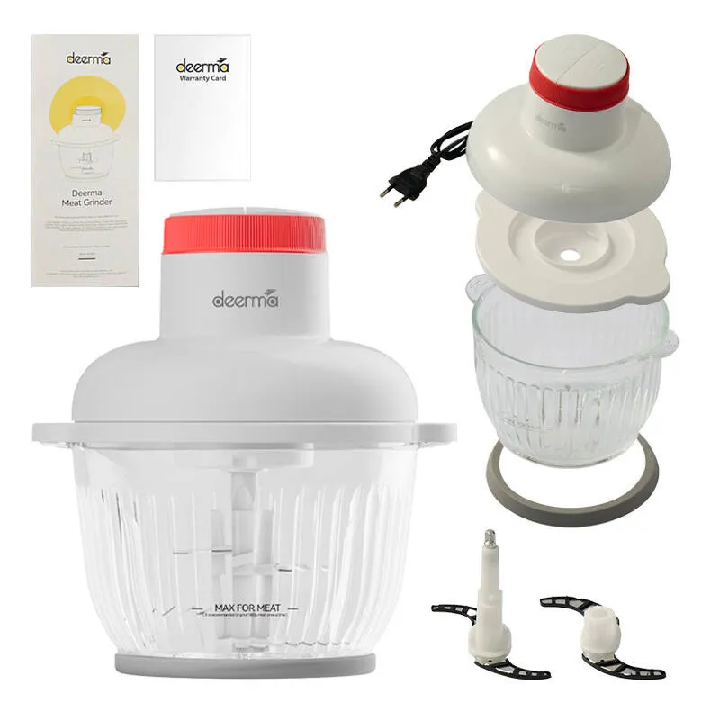 Multifunctional meat chopper 2L Deerma DEM-JR10W universal