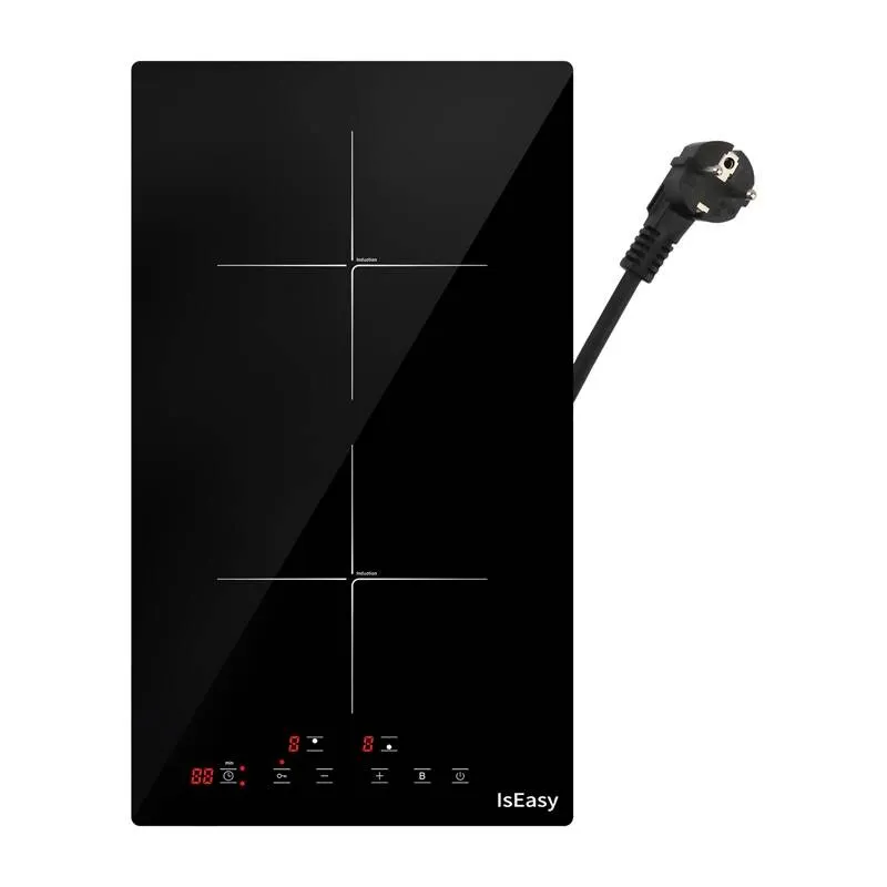 IsEasy LI2V-22 dual zone induction stove universal