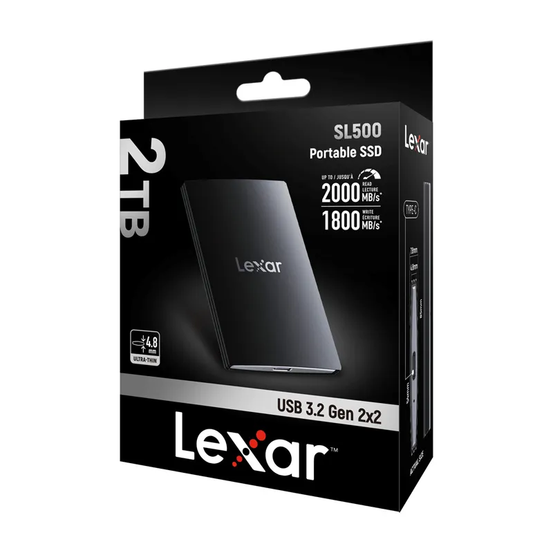 Lexar SL500 2TB Portable SSD Drive universal