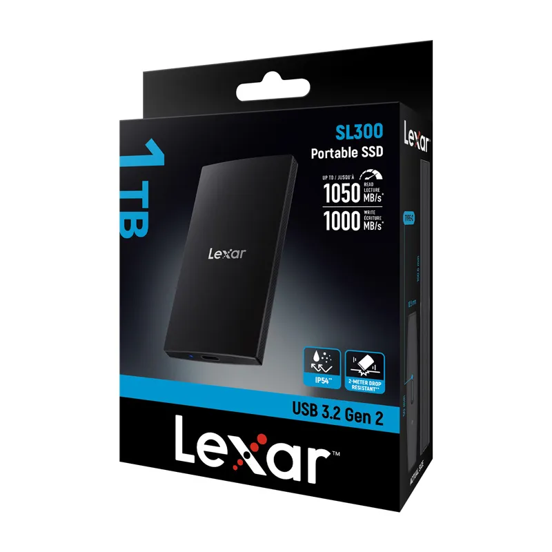 Lexar SL300 1TB portable SSD drive universal