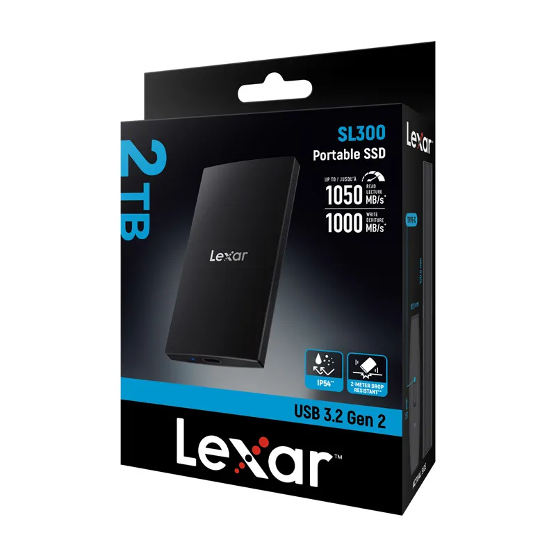 Lexar SL300 2TB portable SSD drive universal