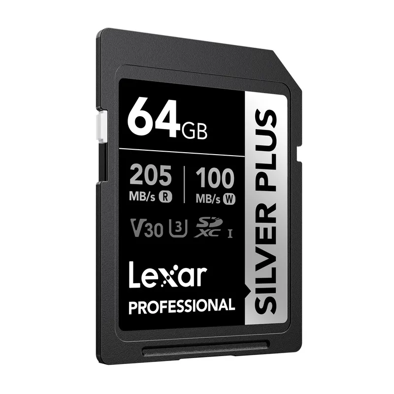 Lexar Professional SILVER PLUS SDXC 64GB memory card universal