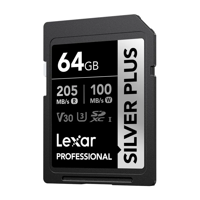 Lexar Professional SILVER PLUS SDXC 64GB memory card universal