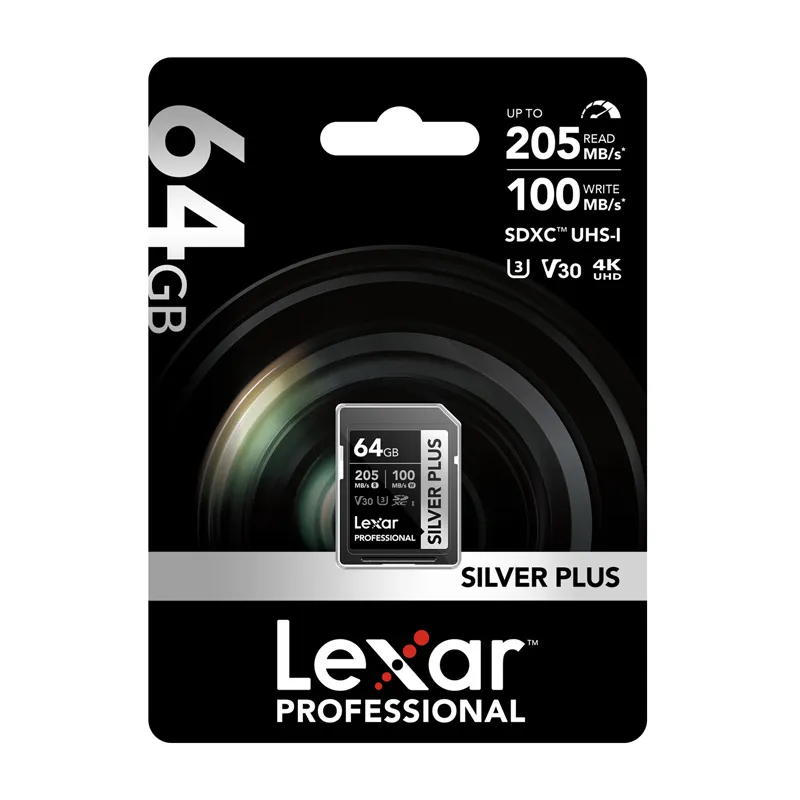 Lexar Professional SILVER PLUS SDXC 64GB memory card universal