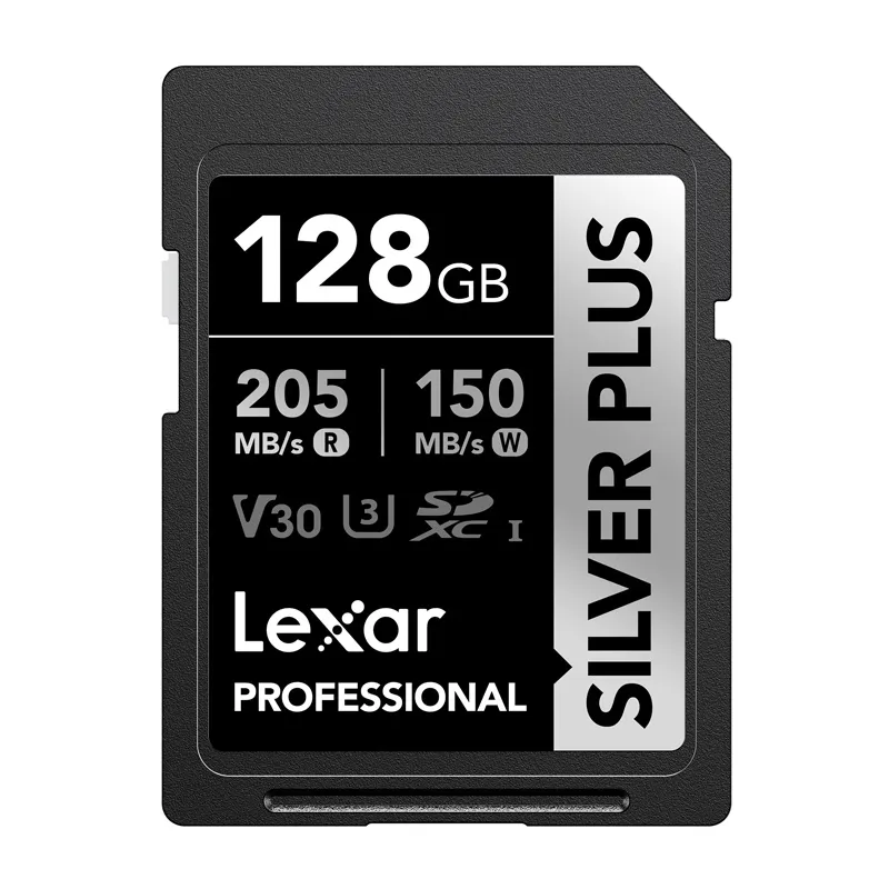 Lexar Professional SILVER PLUS SDXC 128GB memory card universal