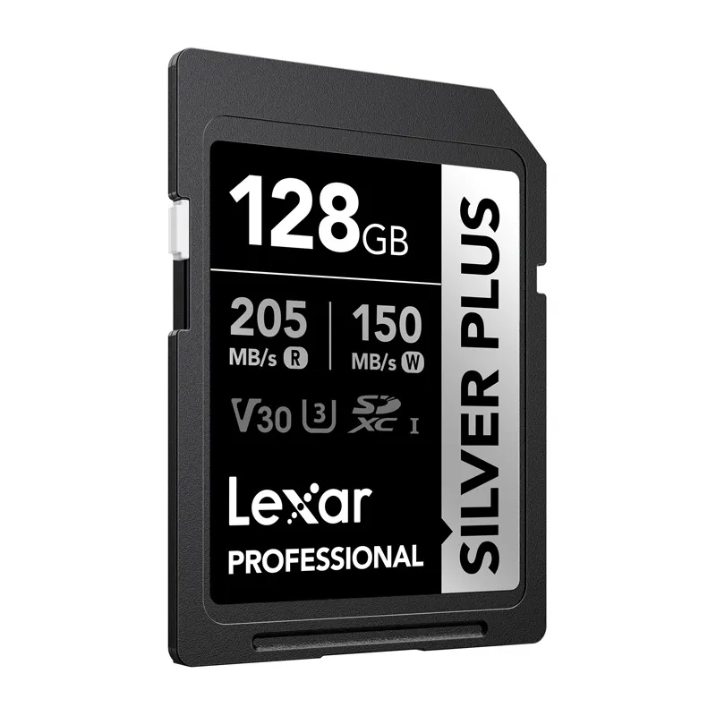 Lexar Professional SILVER PLUS SDXC 128GB memory card universal