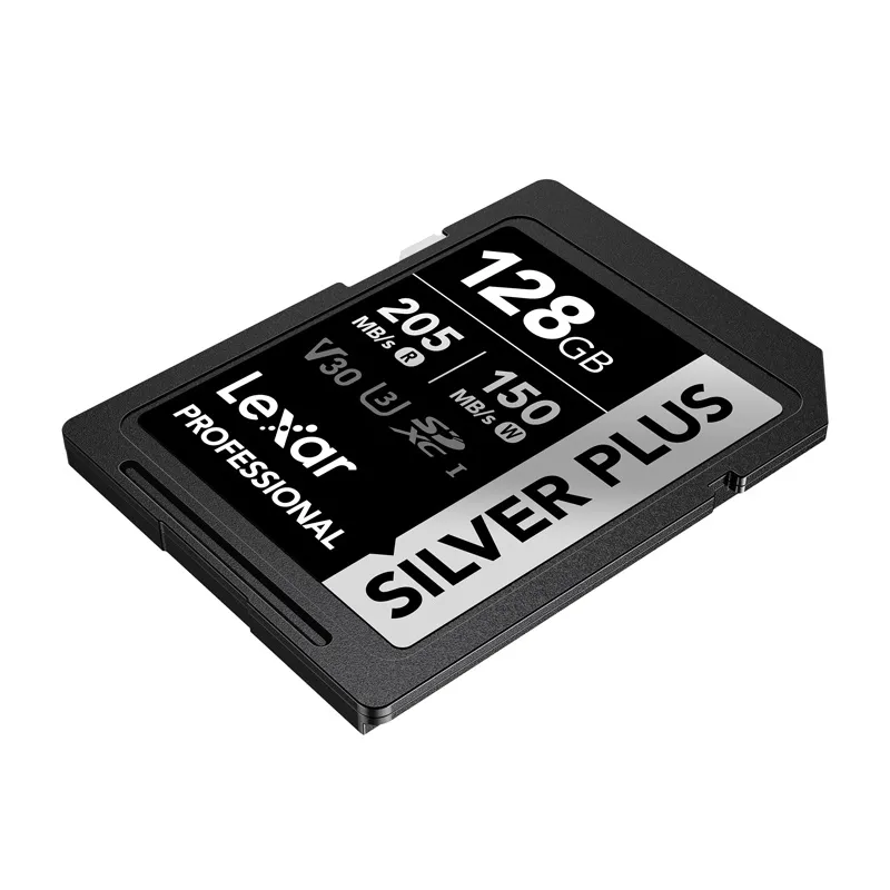Lexar Professional SILVER PLUS SDXC 128GB memory card universal