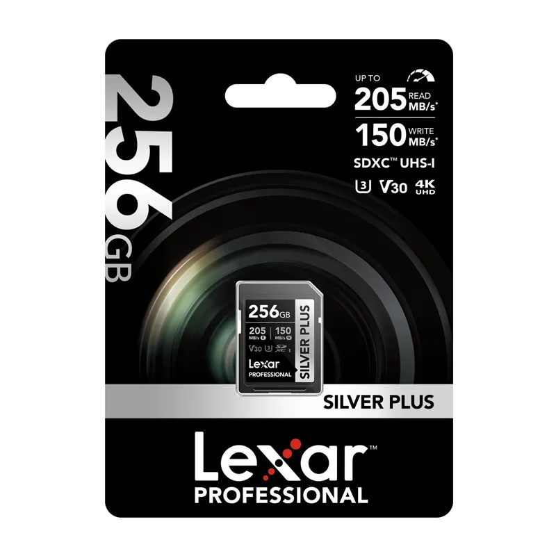 Lexar Professional SILVER PLUS SDXC 256GB memory card universal