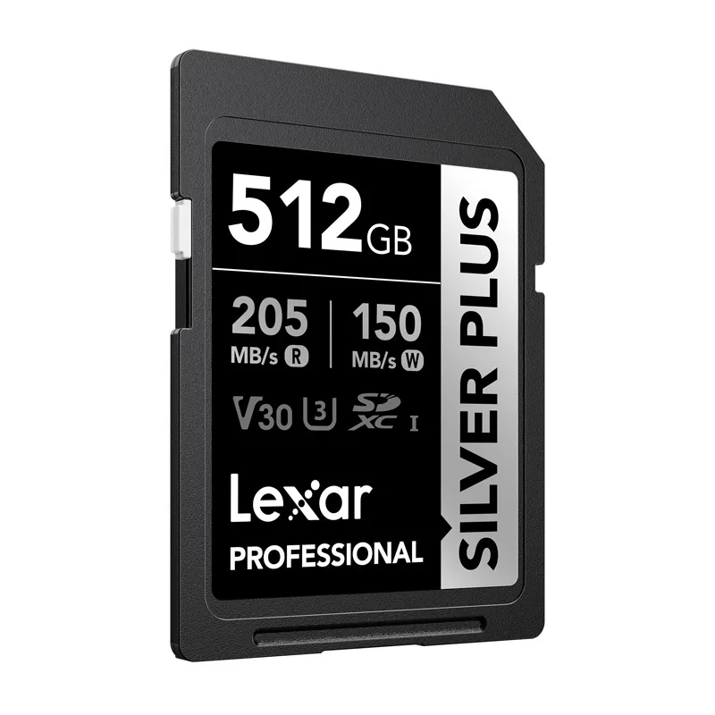 Lexar Professional SILVER PLUS SDXC 512GB memory card universal