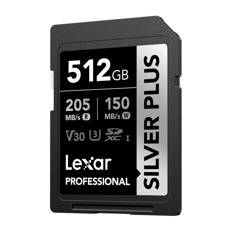 Lexar Professional SILVER PLUS SDXC 512GB memory card universal
