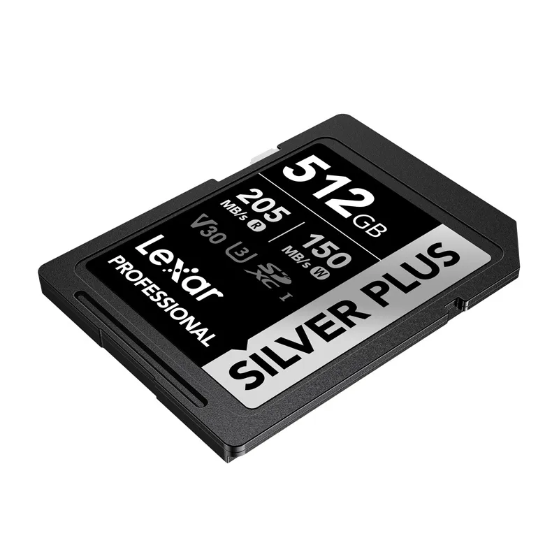 Lexar Professional SILVER PLUS SDXC 512GB memory card universal