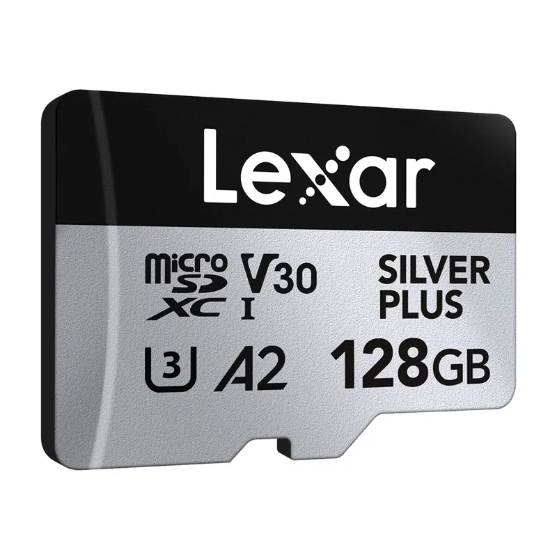 Karta pamięci Lexar High-Performance Silver Plus microSDXC 128GB + adapter universal