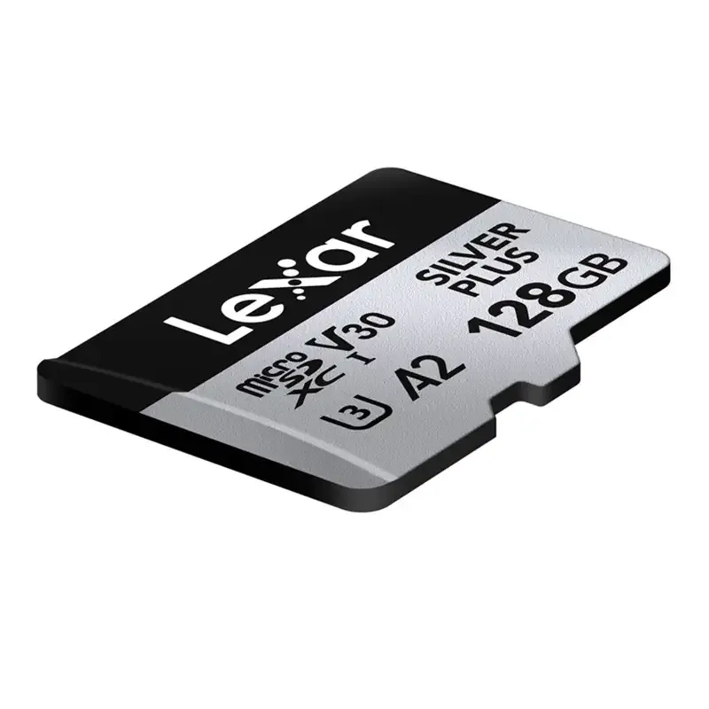 Karta pamięci Lexar High-Performance Silver Plus microSDXC 128GB + adapter universal