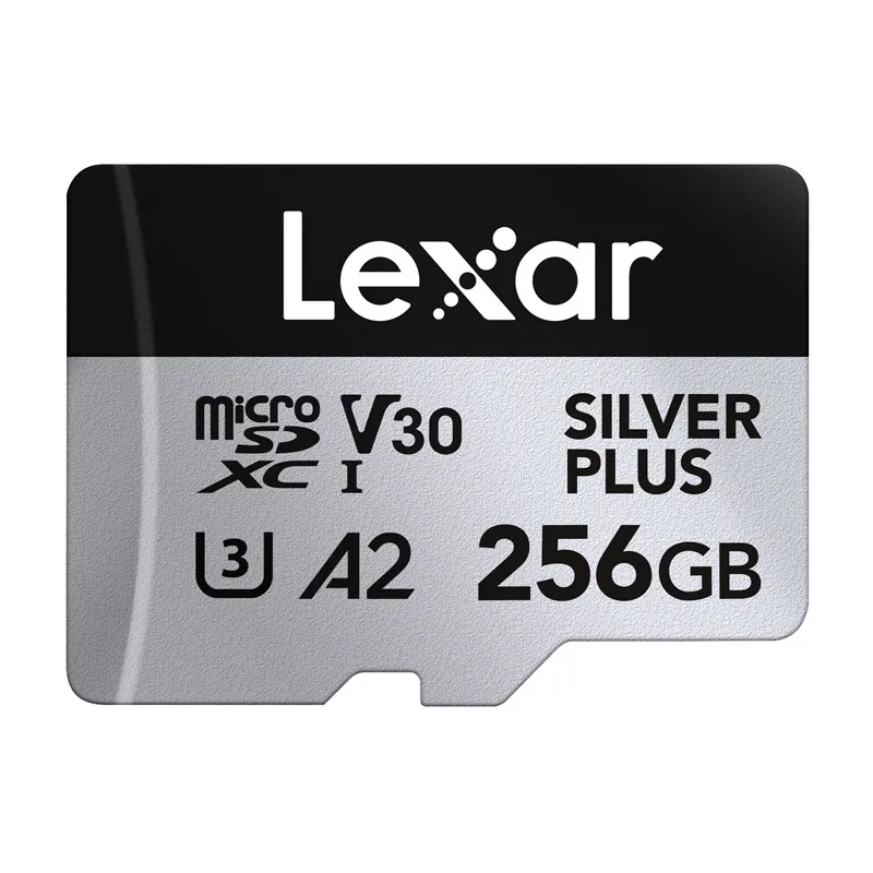 Karta pamięci Lexar High-Performance Silver Plus microSDXC 256GB + adapter universal