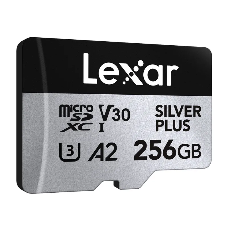 Karta pamięci Lexar High-Performance Silver Plus microSDXC 256GB + adapter universal
