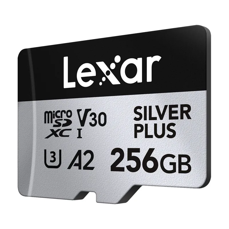Karta pamięci Lexar High-Performance Silver Plus microSDXC 256GB + adapter universal