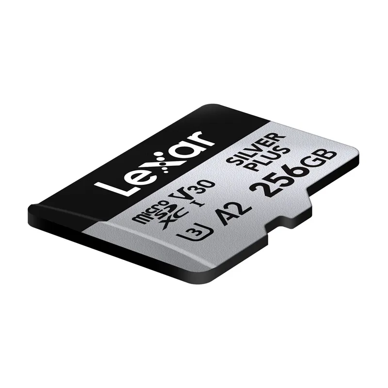 Karta pamięci Lexar High-Performance Silver Plus microSDXC 256GB + adapter universal