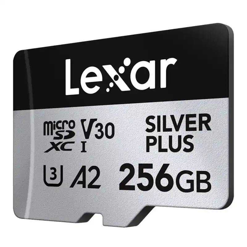 Karta pamięci Lexar High-Performance Silver Plus microSDXC 256GB + adapter universal