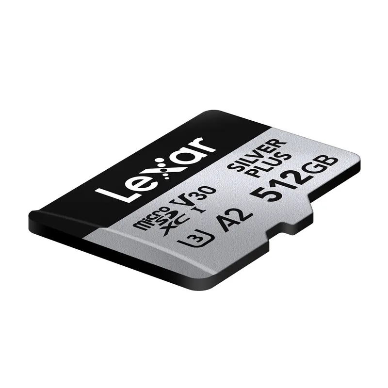 Karta pamięci Lexar High-Performance Silver Plus microSDXC 512GB + adapter universal