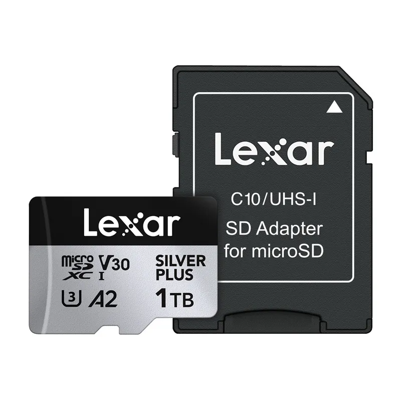 Karta pamięci Lexar High-Performance Silver Plus microSDXC 1TB + adapter universal