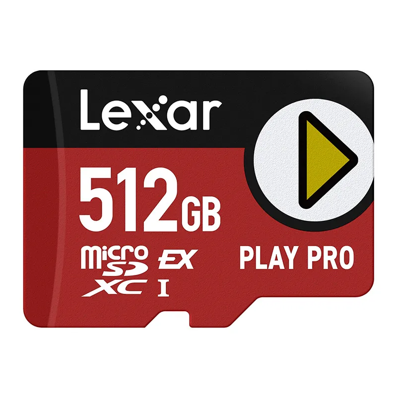Lexar PLAY Pro microSD Express 7.1 512GB memory card universal