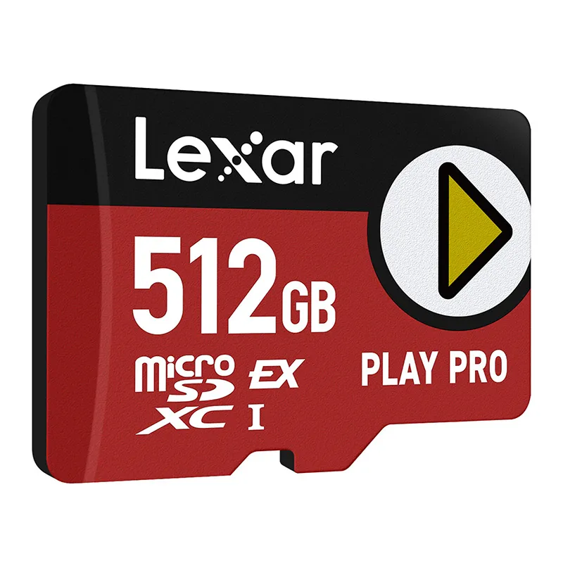Lexar PLAY Pro microSD Express 7.1 512GB memory card universal