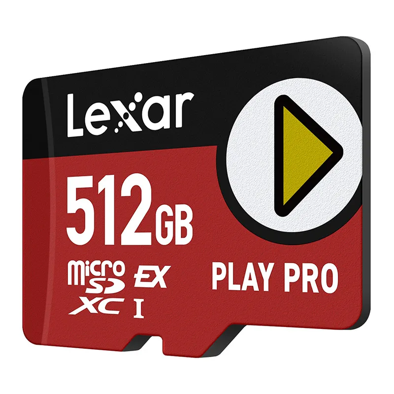 Lexar PLAY Pro microSD Express 7.1 512GB memory card universal