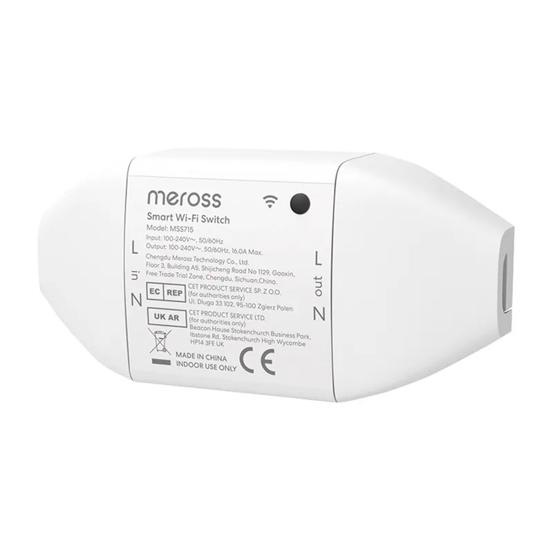 Meross MSS715MA-UN Smart WiFi Switch (Matter) universal