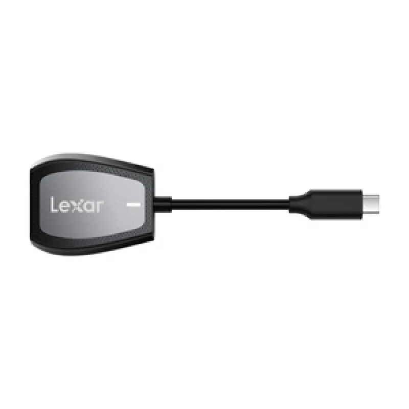 Lexar Dual-Slot SD/microSD Memory Card Reader, USB-C universal