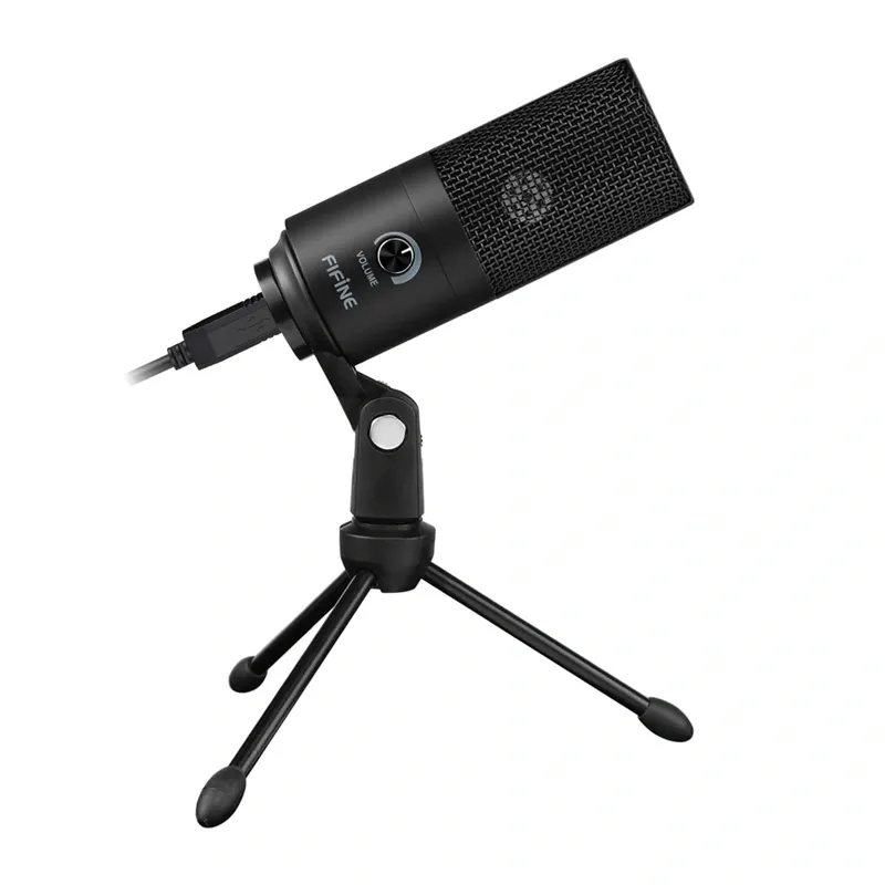 Fifine K669B condenser microphone (black) universal