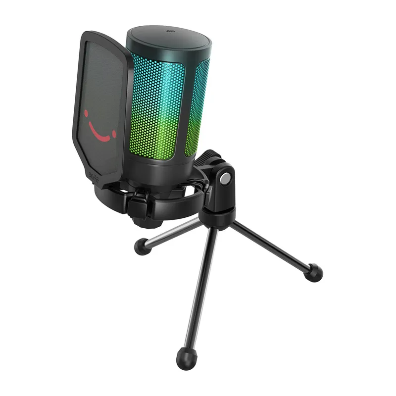 Fifine A6V condenser gaming microphone (black) universal