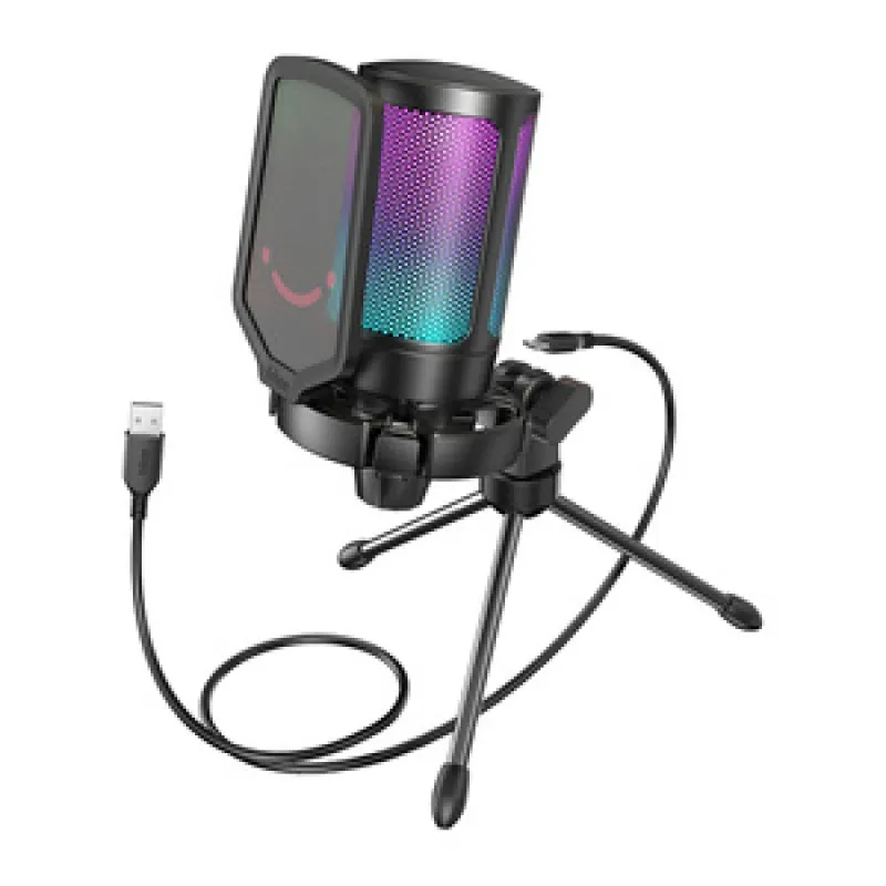 Fifine A6V condenser gaming microphone (black) universal