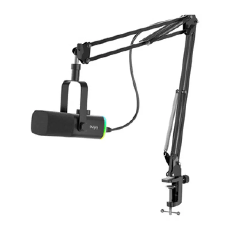Fifine AM8T gaming microphone with boom arm (black) universal