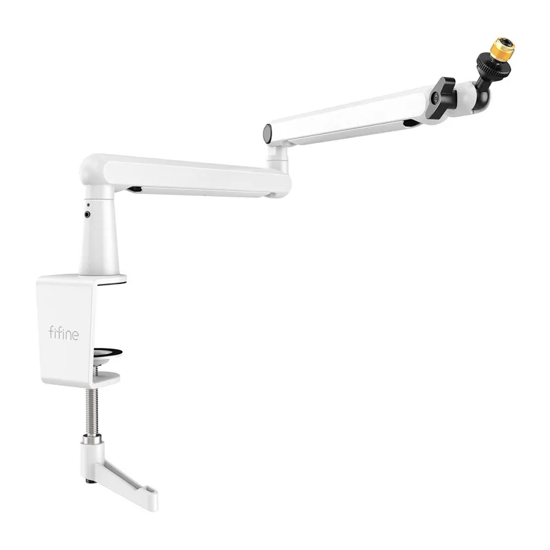 Fifine BM88W microphone desk stand (white) universal