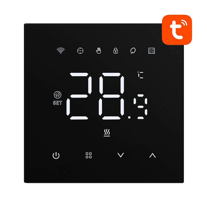Smart thermostat Avatto WT410-16A-B electric heating 16A WiFi universal