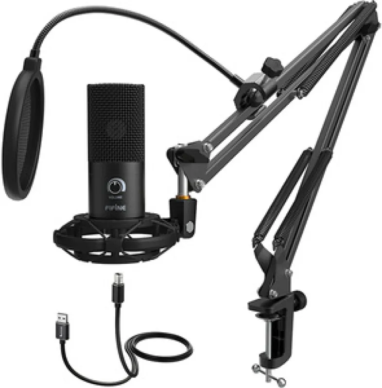 Fifine T669 studio microphone (black) universal