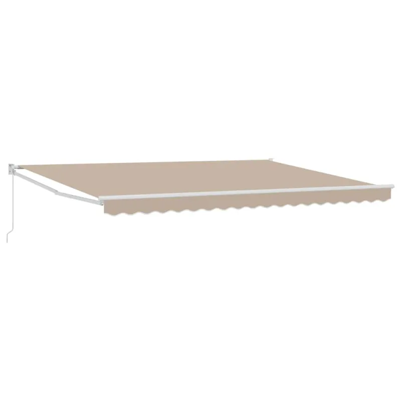Pavėsinė Smėlio 450 x 300 x 165 cm Poliesteris ir Metalas