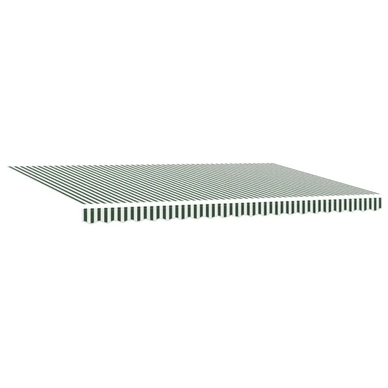 Ištraukiama markizė Žalia ir balta 500 × 300 cm