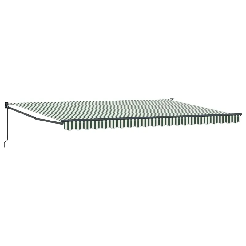 Ištraukiama markizė Žalia 500 × 300 cm