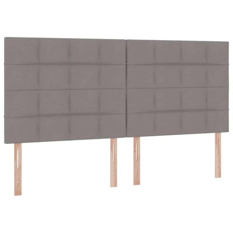 Lova su daiktų laikymo vieta ir čiužiniu Taupe 200 x 200 cm