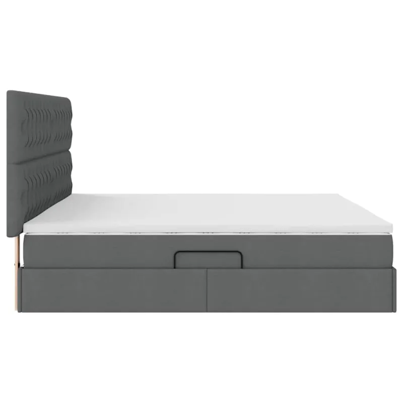 Lova su daiktų laikymo vieta ir čiužiniu 200 x 200 cm
