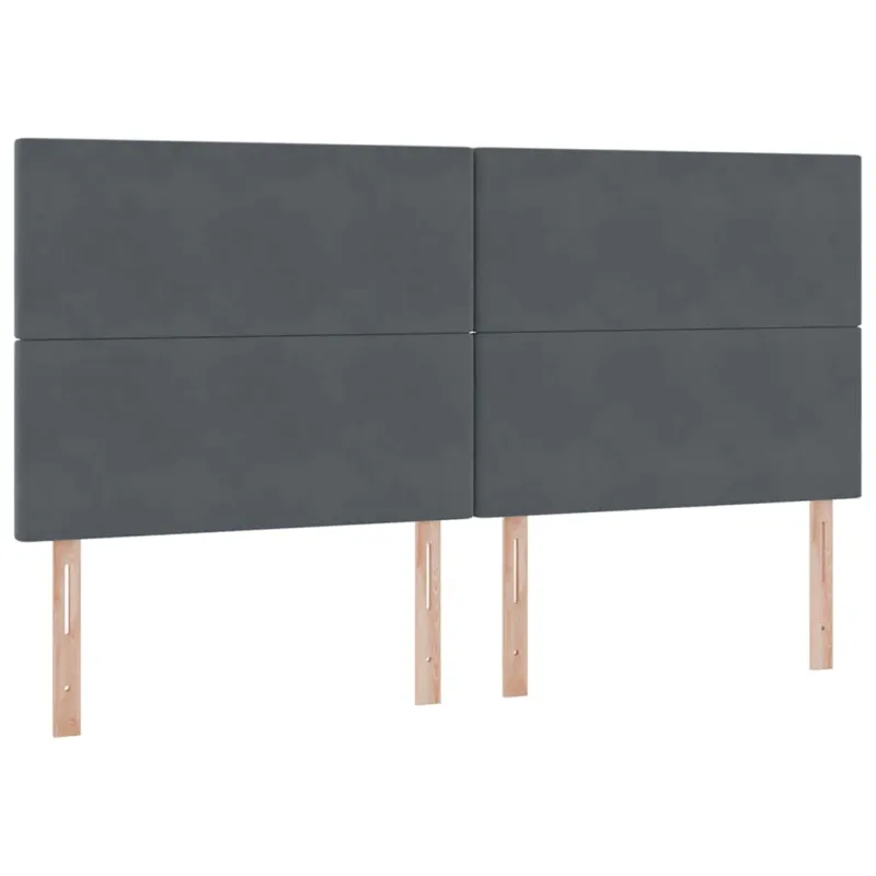 Lova su daiktų laikymo vieta ir čiužiniu 200 x 200 cm Aksomas
