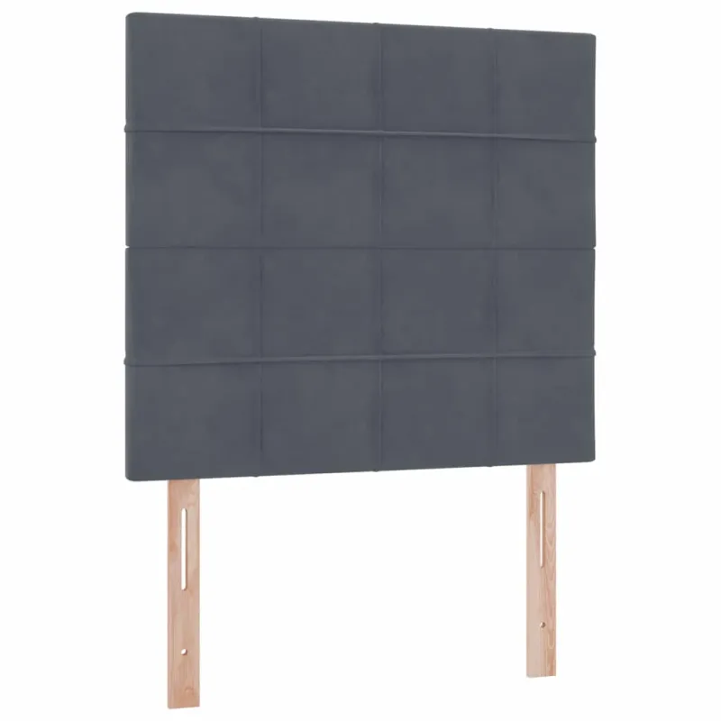 Lova su daiktų laikymo vieta ir čiužiniu 100 x 200 cm Aksomas