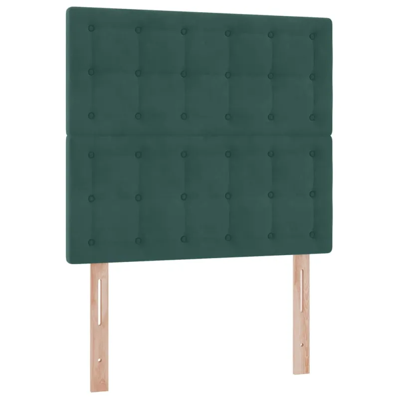 Lova su daiktų laikymo vieta ir čiužiniu 100 x 200 cm Aksomas