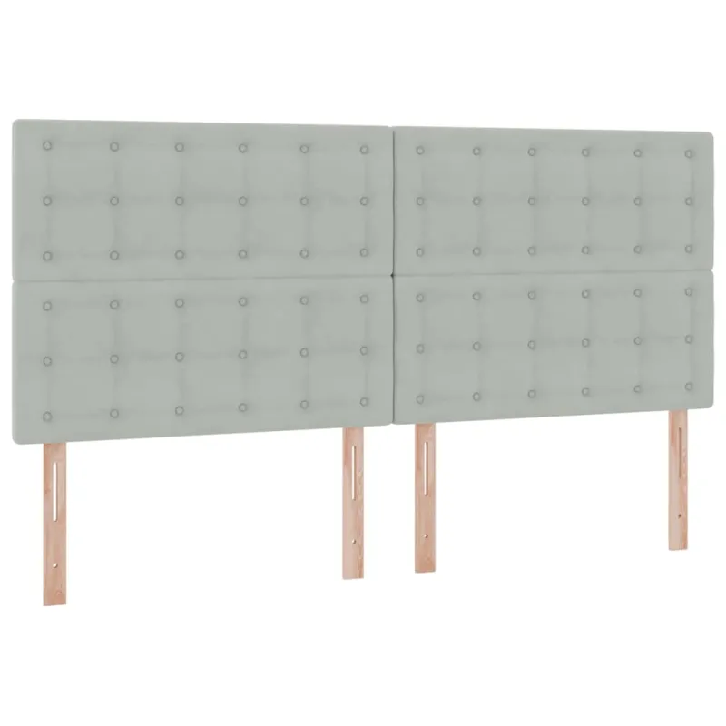 Lova su daiktų laikymo vieta ir čiužiniu 200 x 200 cm Aksomas