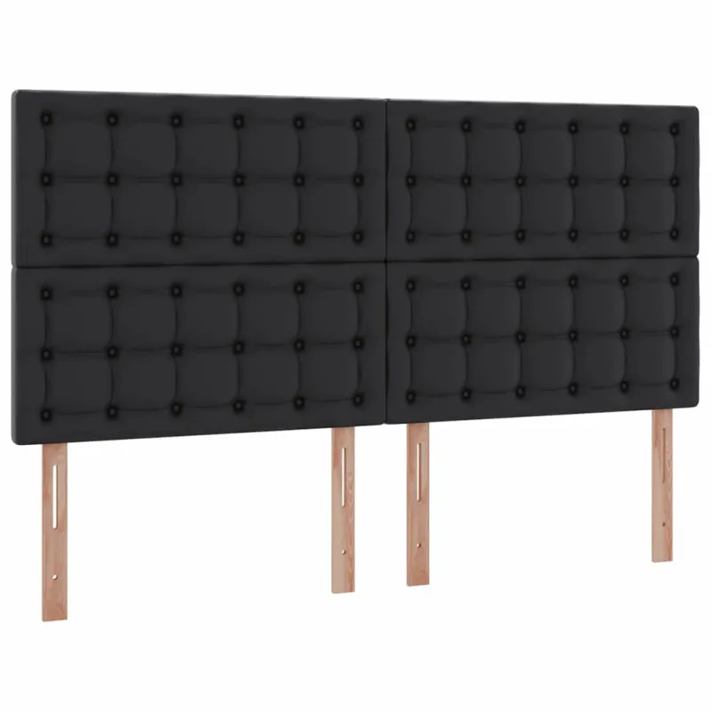 Lova su daiktų laikymo vieta ir LED Juoda 200 x 200 cm