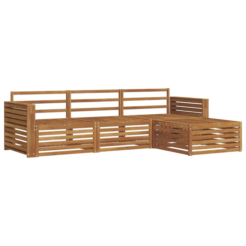 Lauko sofos komplektas Natūrali 257,5 x 162,5 x 73 cm