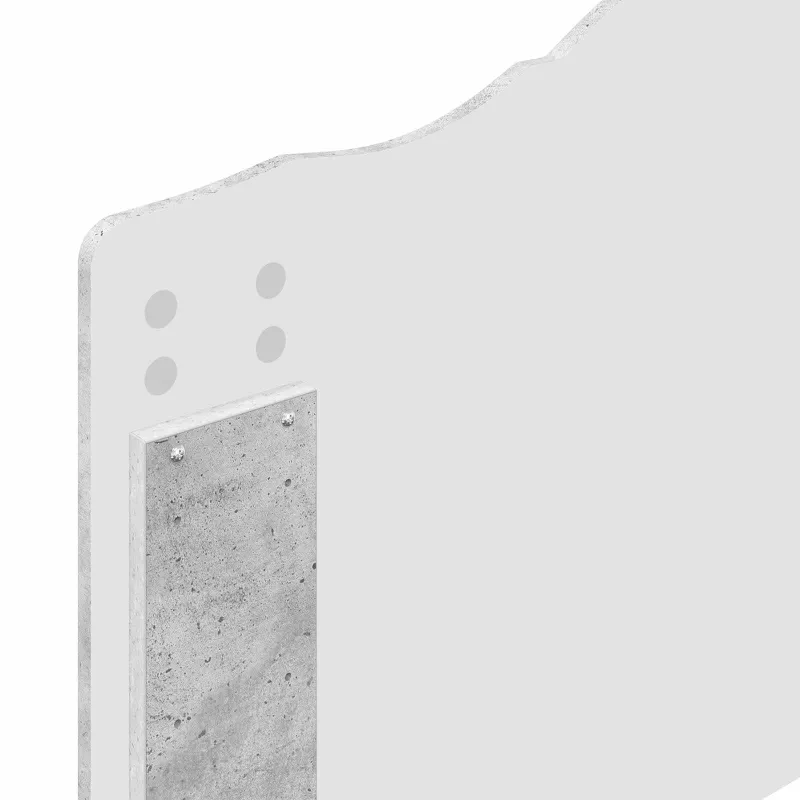 Lovos rėmas Betono Pilka 75 x 190 cm Inžinerinė mediena