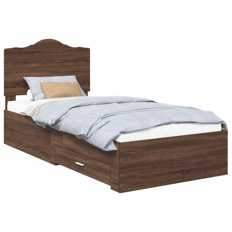 Lovos rėmas Rudas ąžuolas 70 x 190 cm Apdirbta mediena