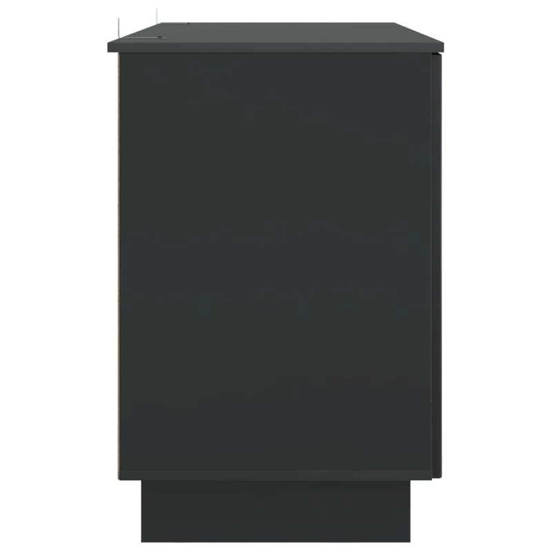 Stalas Juoda Apdirbta mediena 142,5 x 50 x 75 cm